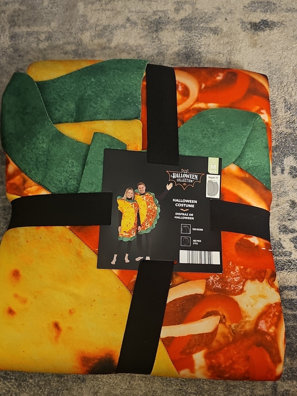 Adult TACO Halloween Costume 1 Piece Design